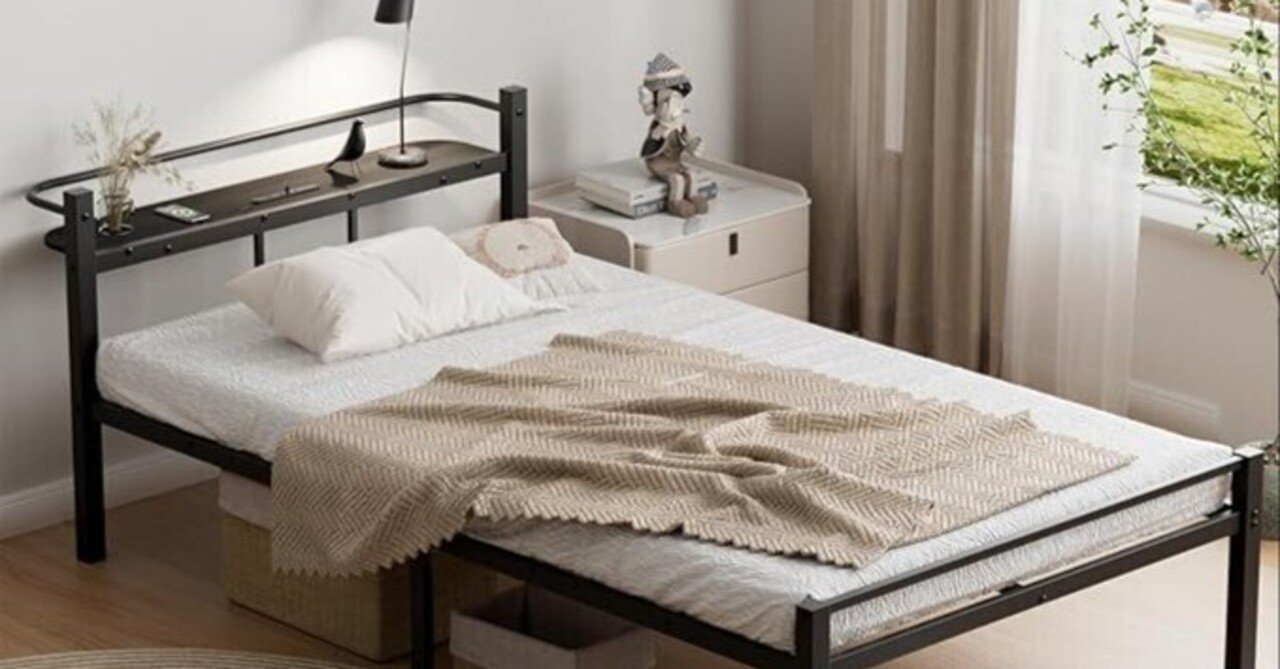 SuperKois ベッドフレーム セミダブル 口コミ評判｜耐久性300kgの実力