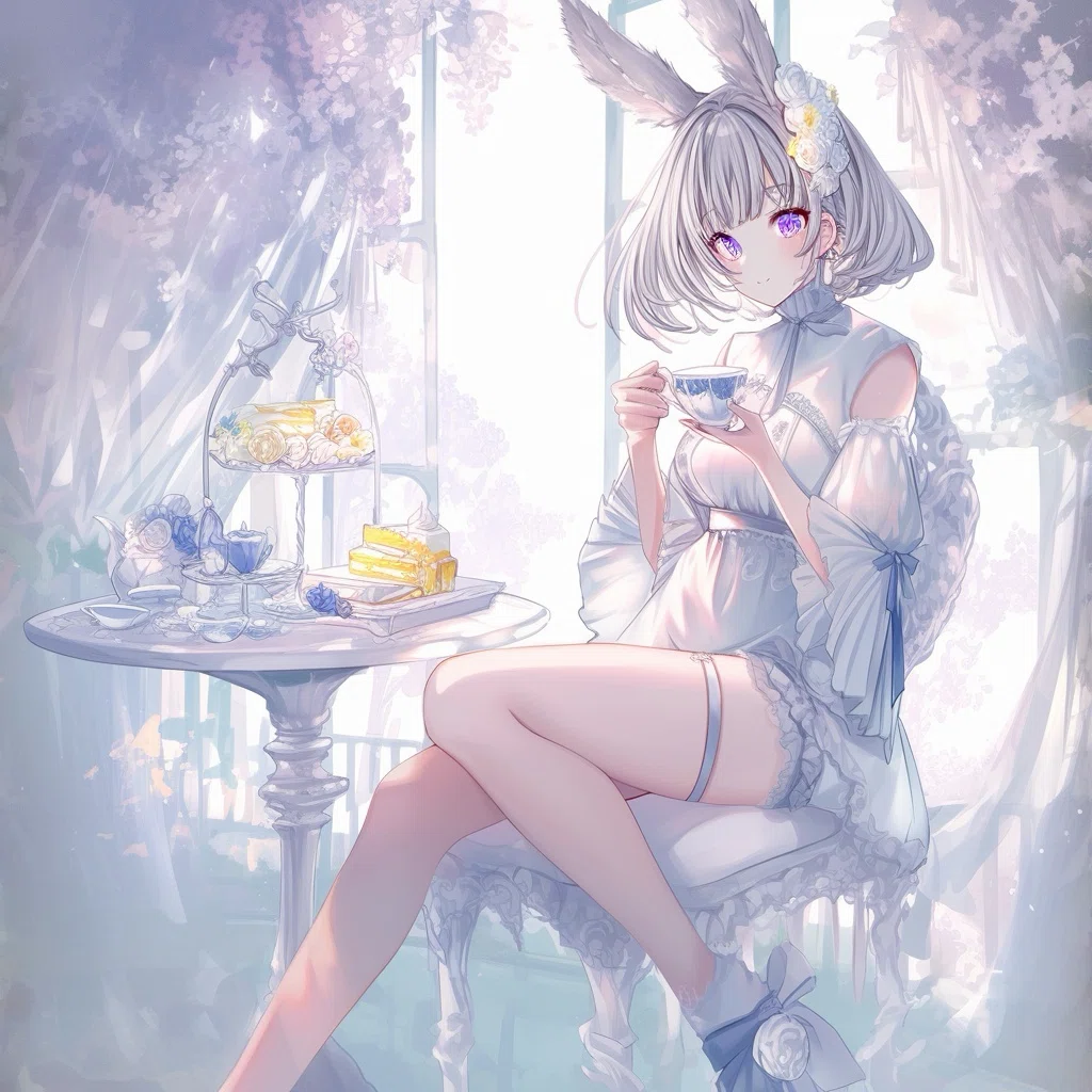 AIイラスト】今回の成果物|テーマ：バニー令嬢｜茉白トキ@十人十色Project