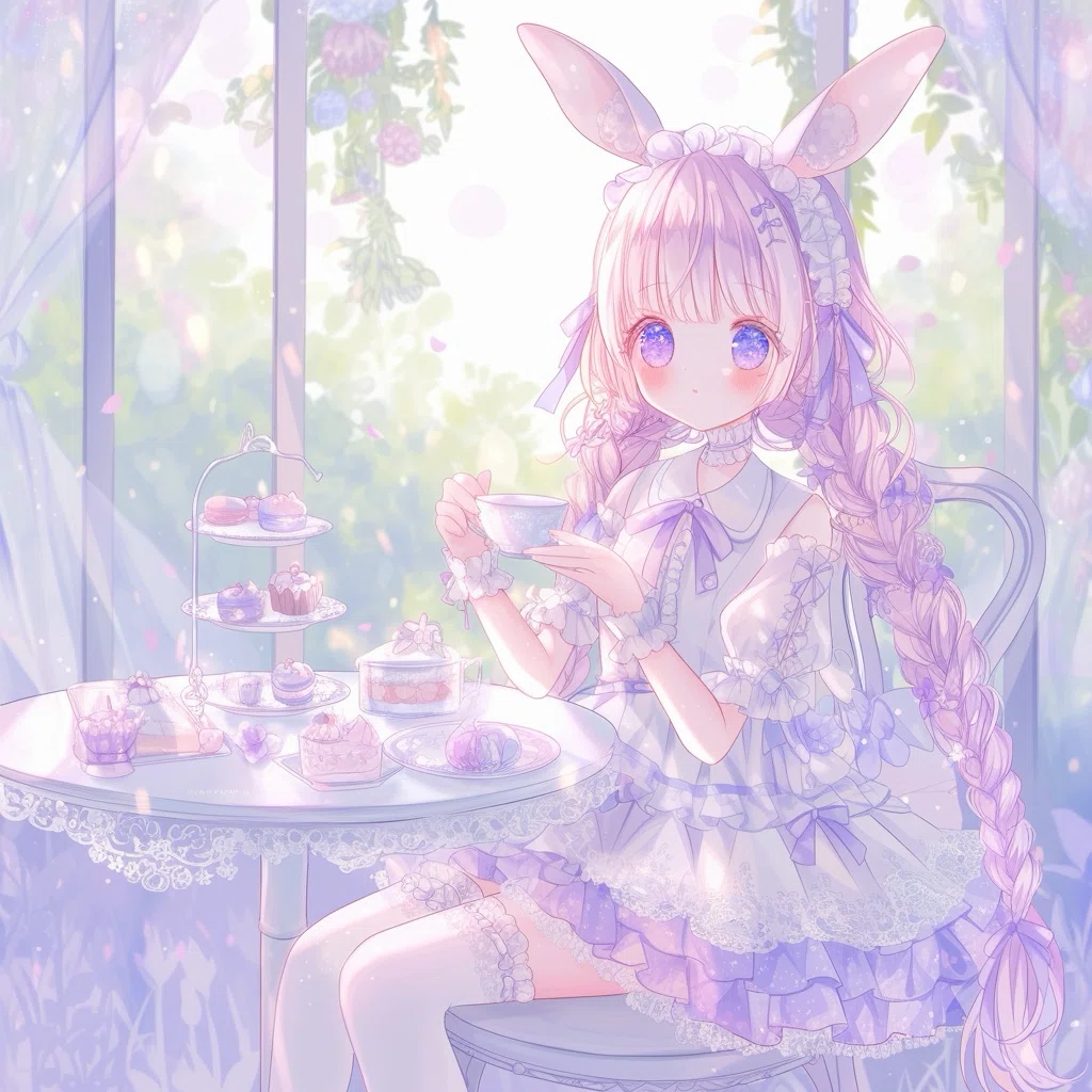 AIイラスト】今回の成果物|テーマ：バニー令嬢｜茉白トキ@十人十色Project