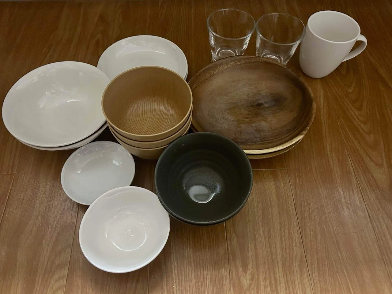 3人暮らし。ちょうどいい食器の数。｜さや暮らし帖