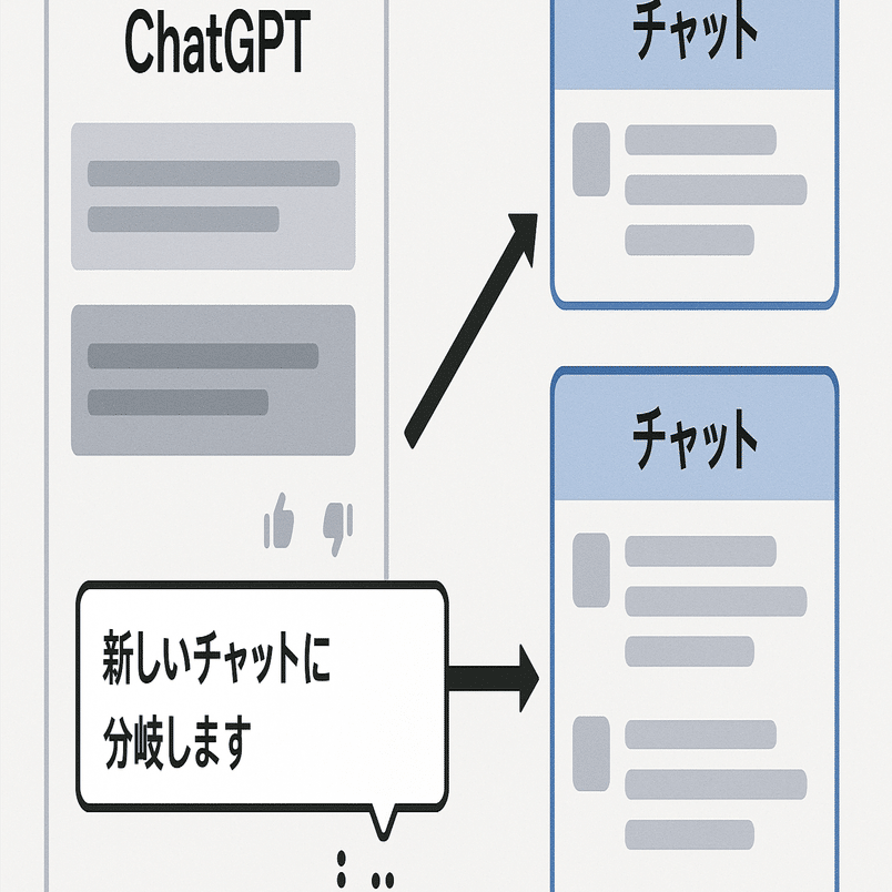 ChatGPTを並列で使いこなす：「新しいチャットに分岐します」の活用術｜Koboichi