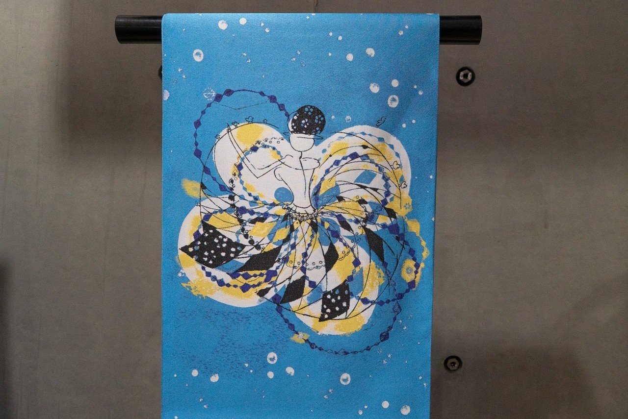 銅版画応用絵画　title「イデアの花姿」 銅版画応用絵画 title「イデアの花姿」 銅版画応用絵画 title