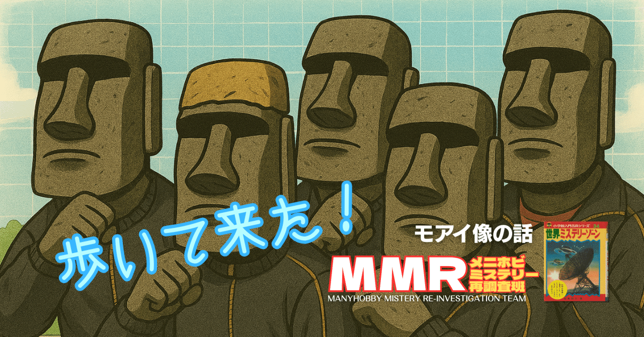 ちゃんモアイページ イースター島から、なぜか超人トットちゃんに辿り着く物語｜メニホビ