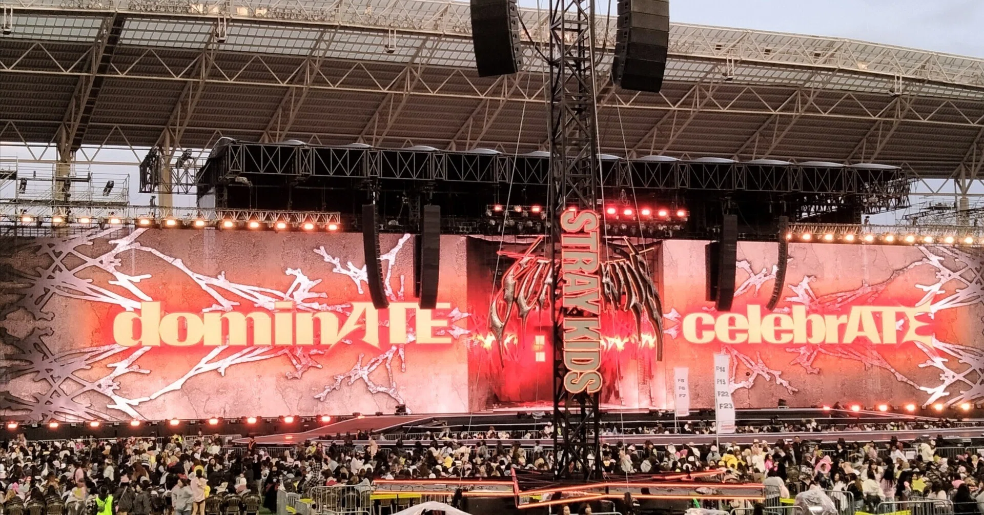 straykids スキズ stayzone dominate アシアド 仁川 Stray Kidsワールドツアー〈dominATE : celebrATE〉行動記@仁川