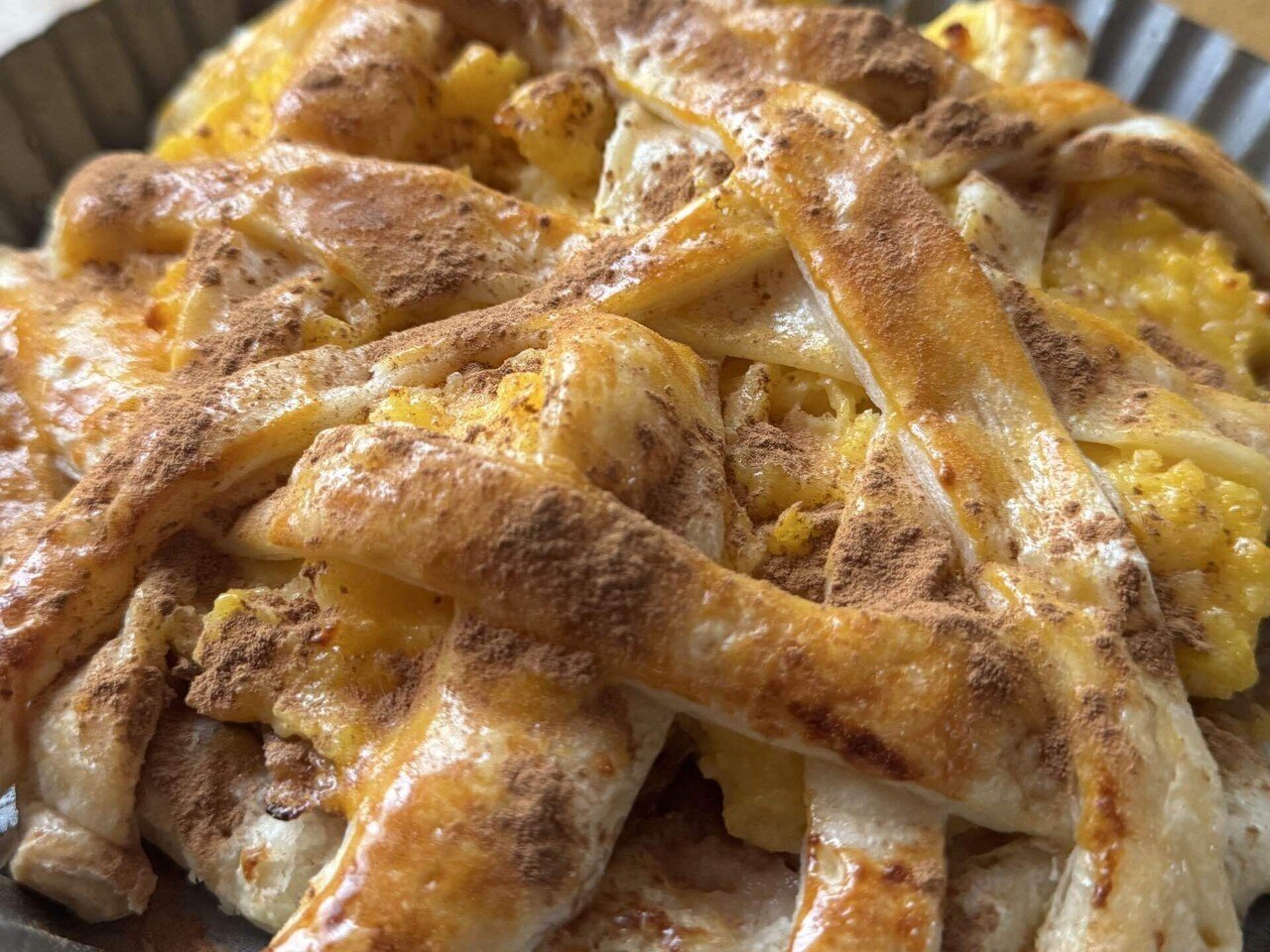 アップルパイ仕上げ