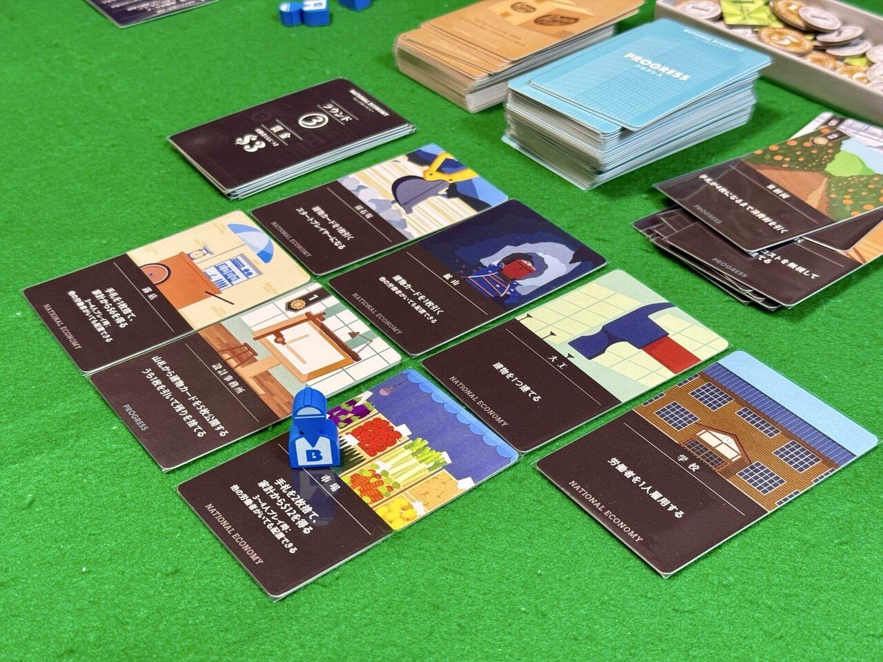 25-049: ナショナルエコノミー（新版） 【ボードゲーム】｜Sato39