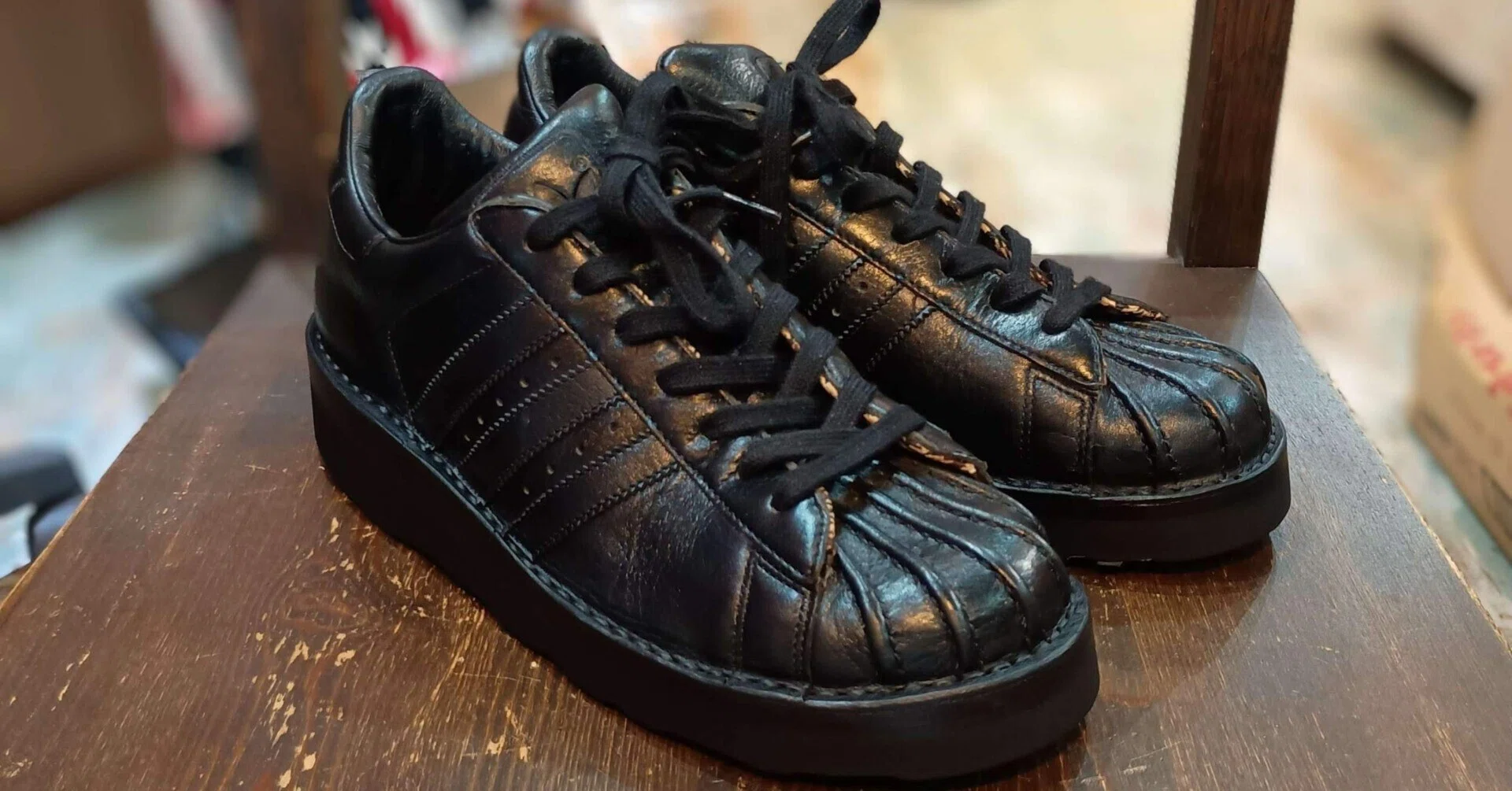 Resole/ソールカスタム】Adidas Super Star LX+vibram#4014｜CREA