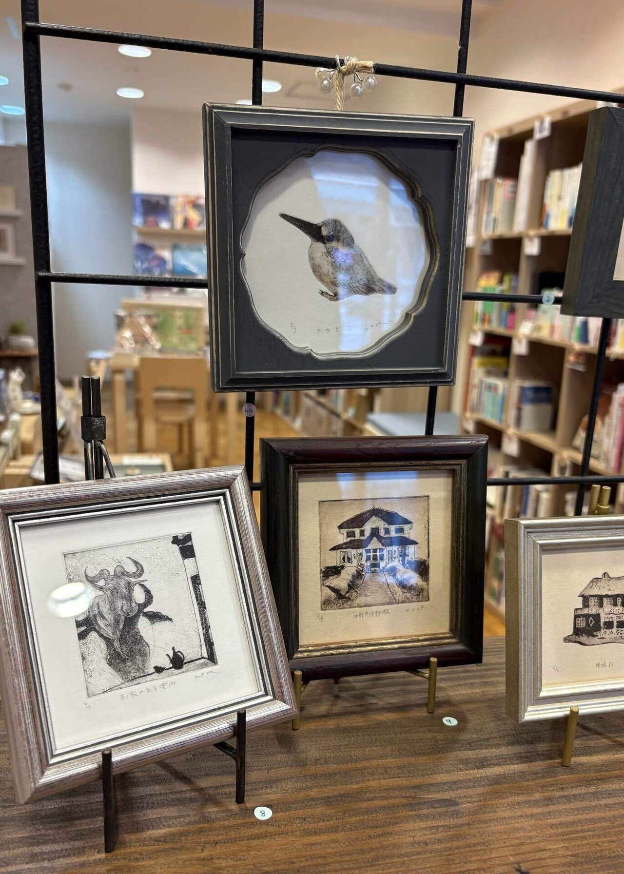 ちいさな銅版画展 📍森の本屋軽井沢｜古屋郁