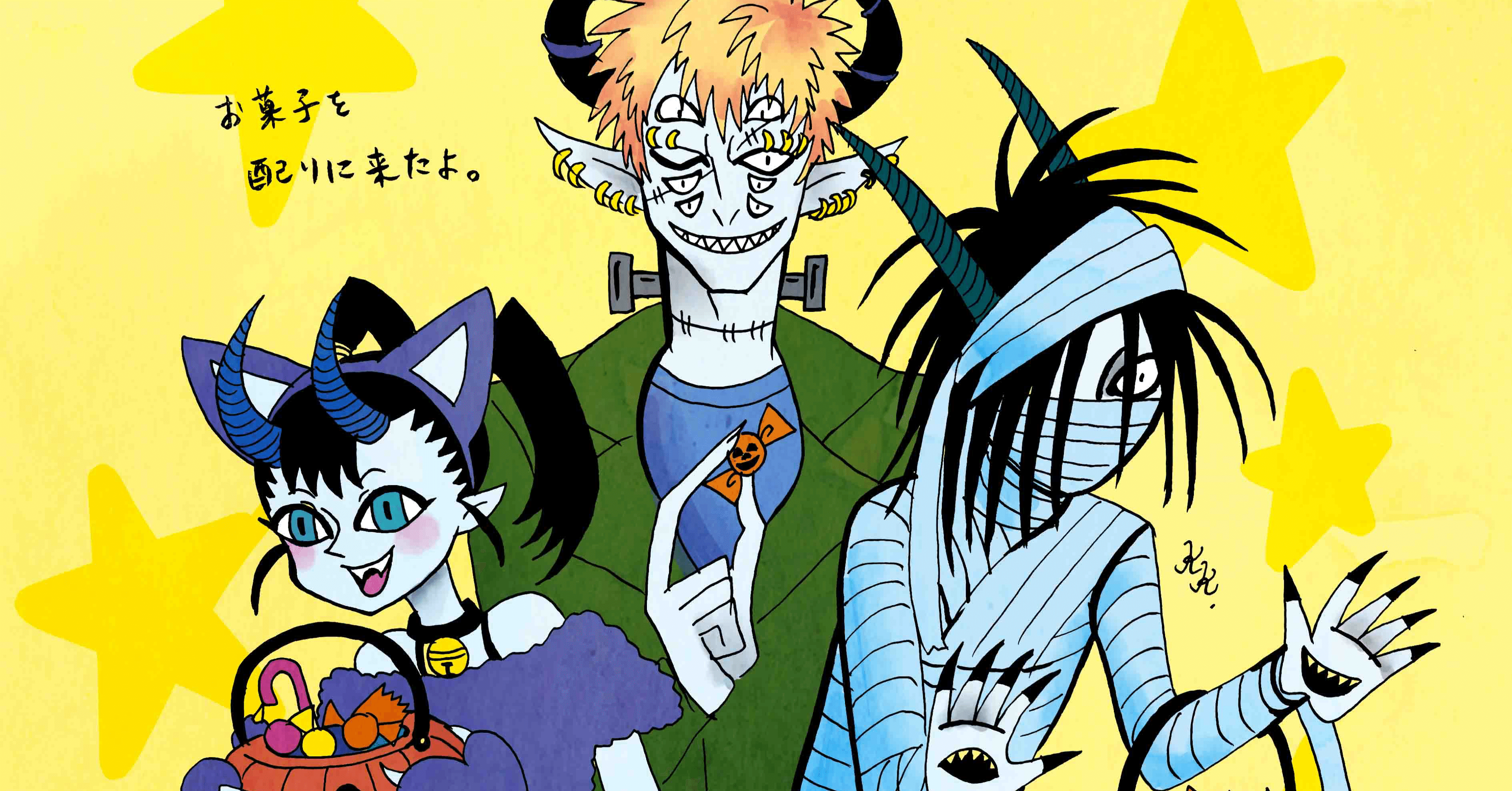 絵描きサリー★ハロウィン絵★サイン入り★可愛い☆週末値下げ！！！ ハロウィン絵描いてから作業ちょっとする配信 - YouTube