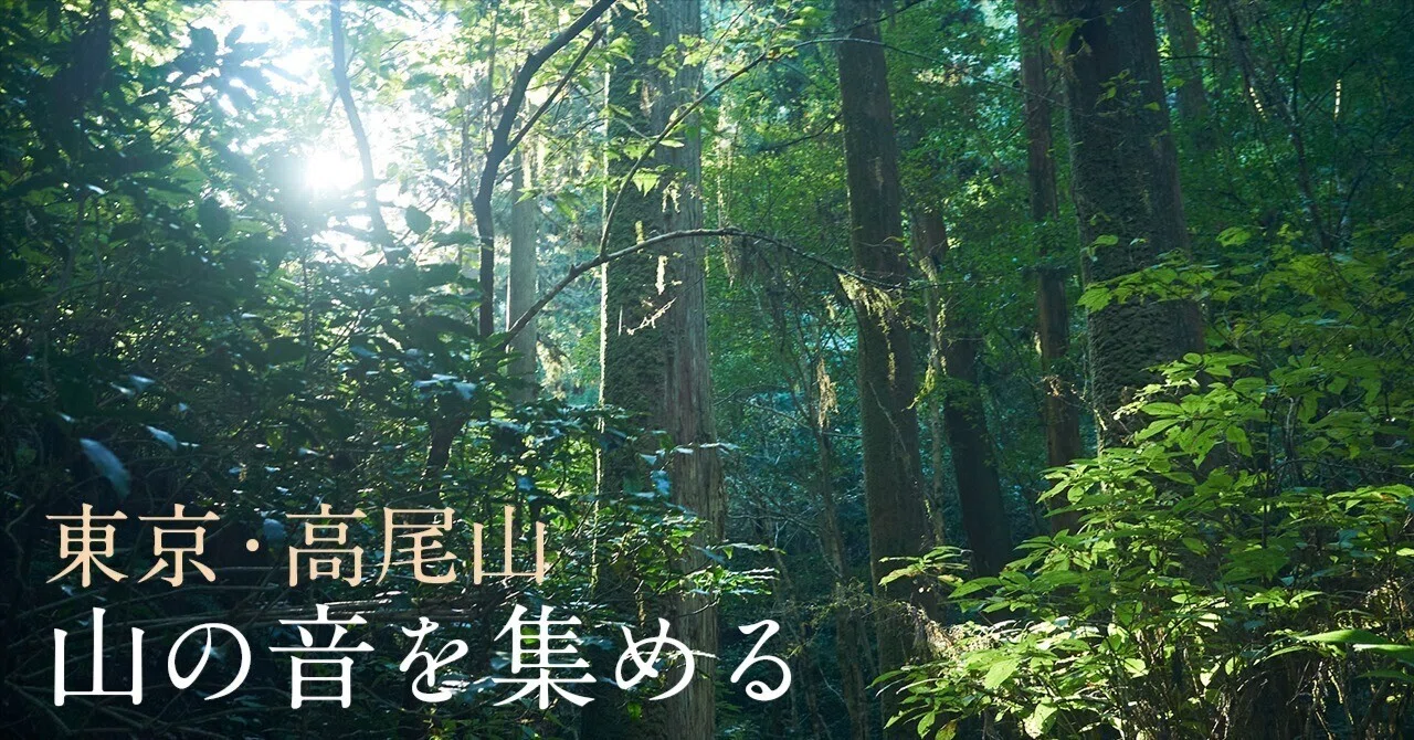 「高尾山の音」をあつめる｜おとあつめ