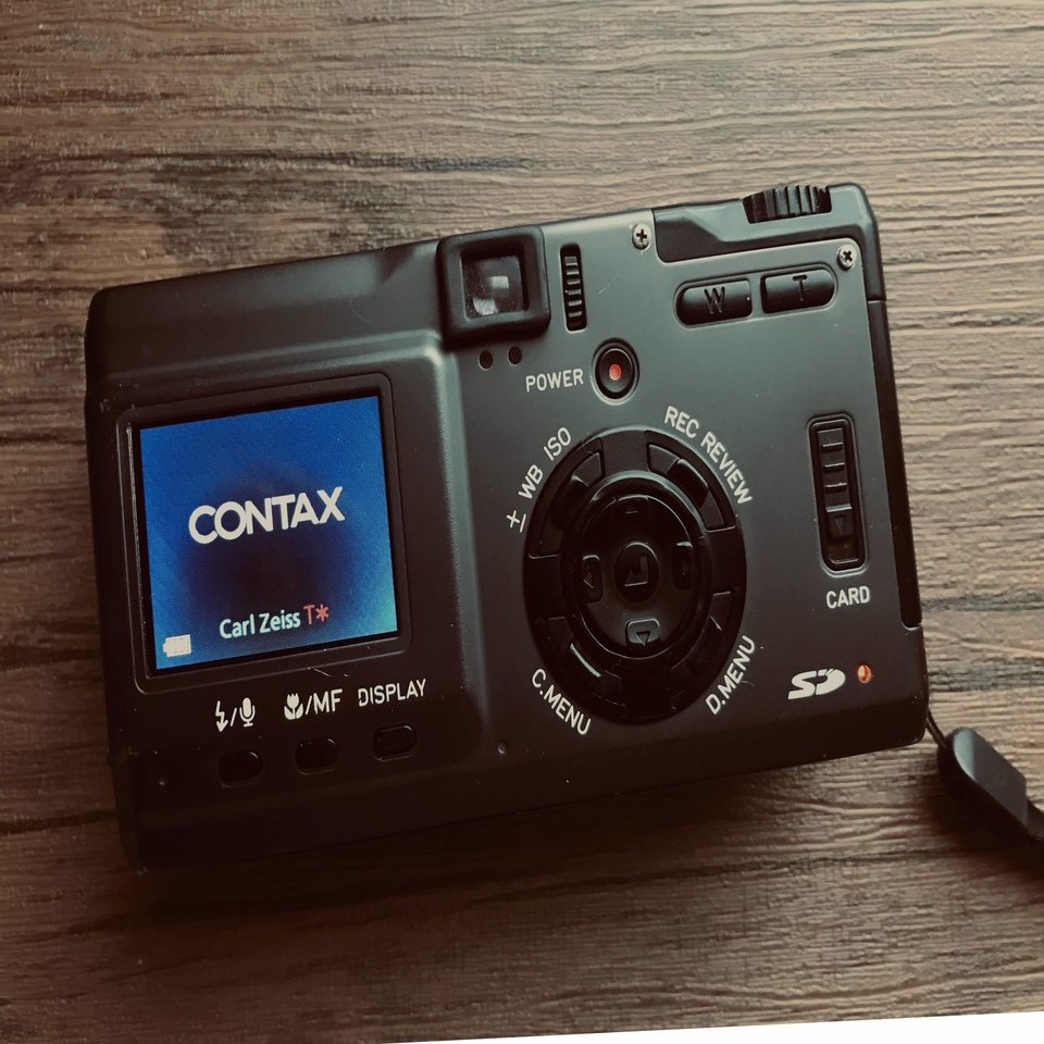 CONTAX Tvs Digital 元箱、ケース、おまけ付き CONTAX Tvs Digital 元