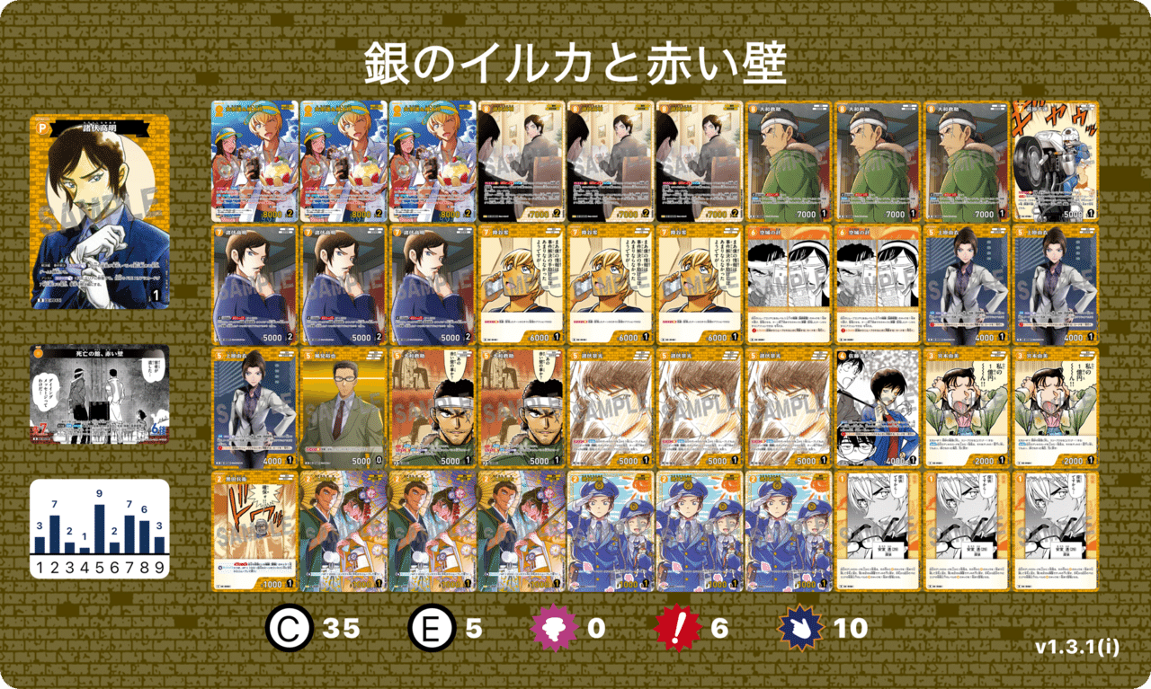 チャレンジ戦優勝×3】長野県警【コナンカード】｜かざも @kazamona