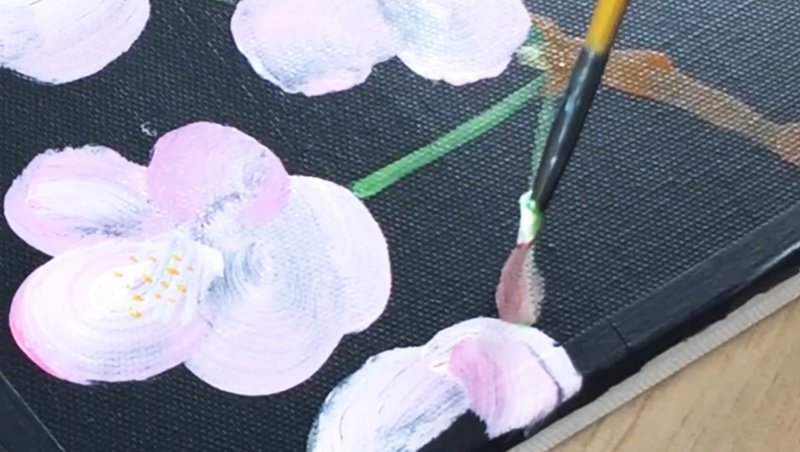 アクリル絵の具を使用した桜の花びらの描き方 初心者が簡単に絵を描く方法 Junya Art Note アクリル絵の具を使用した桜の花びらの描き方 初心者が簡単に絵を描く方法 Junya Art Note