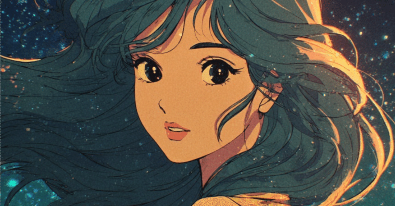80年代アニメ風】女性キャラ Midjourney プロンプト7選｜sasao