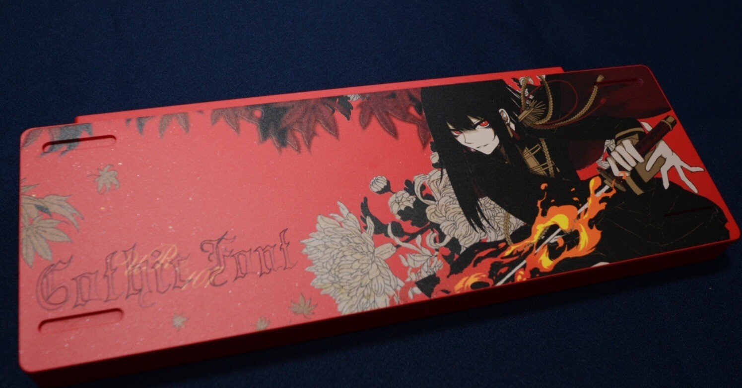 キーボード Washiya Daimon Edition GH60 Case 開封レポ＆写真】Washiya Daimon Edition GH60 Case｜五月雨