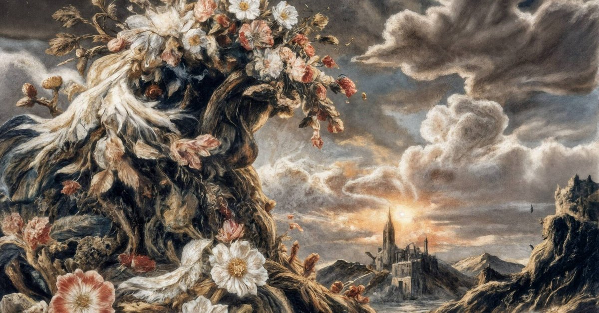 【真作】絵画　日本画　静寂の中の微笑　柔らかな色彩の幻想的な仏画　W55 真作】絵画 日本画 静寂の中の微笑 柔らかな色彩の幻想的