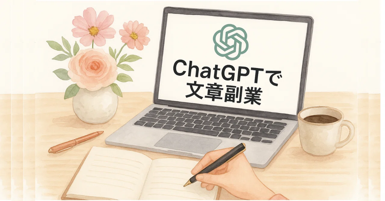 ChatGPTを使った文章副業の始め方：60代からでもできた“小さな一歩”｜juii