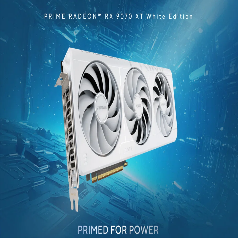 価格大幅下落】発売したばかりなのに「Prime Radeon RX 9070 XT White 
