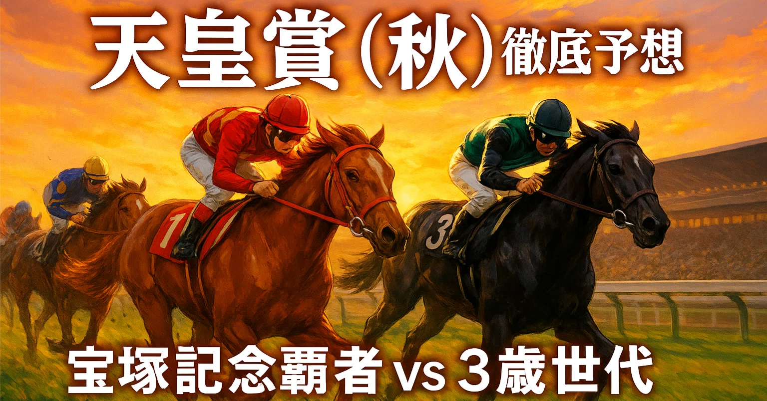 JRA中央競馬予想 秋競馬開幕！！！ 絶好調「自信の一鞍勝負」に秋