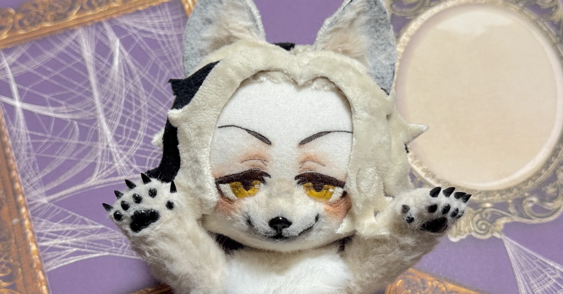 狼男のぬいぐるみの型紙と作り方|LINK 狼男のぬいぐるみの型紙と作り方|LINK