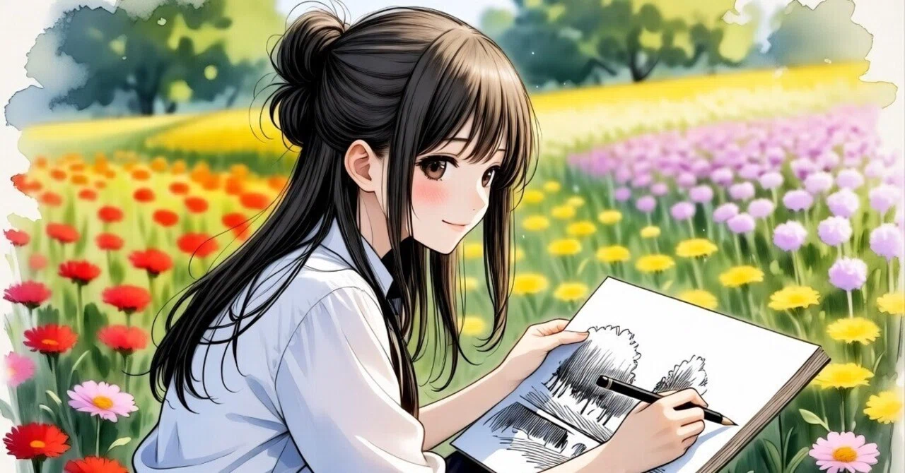 画像生成AIを使って手描き風のアニメイラストを再現する方法｜田中勇道