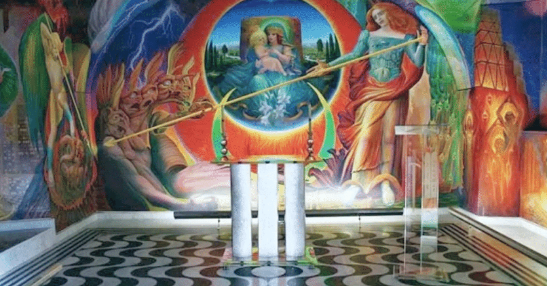 エルンスト・フックス（Ernst FUCHS）】─シルクスクリーン