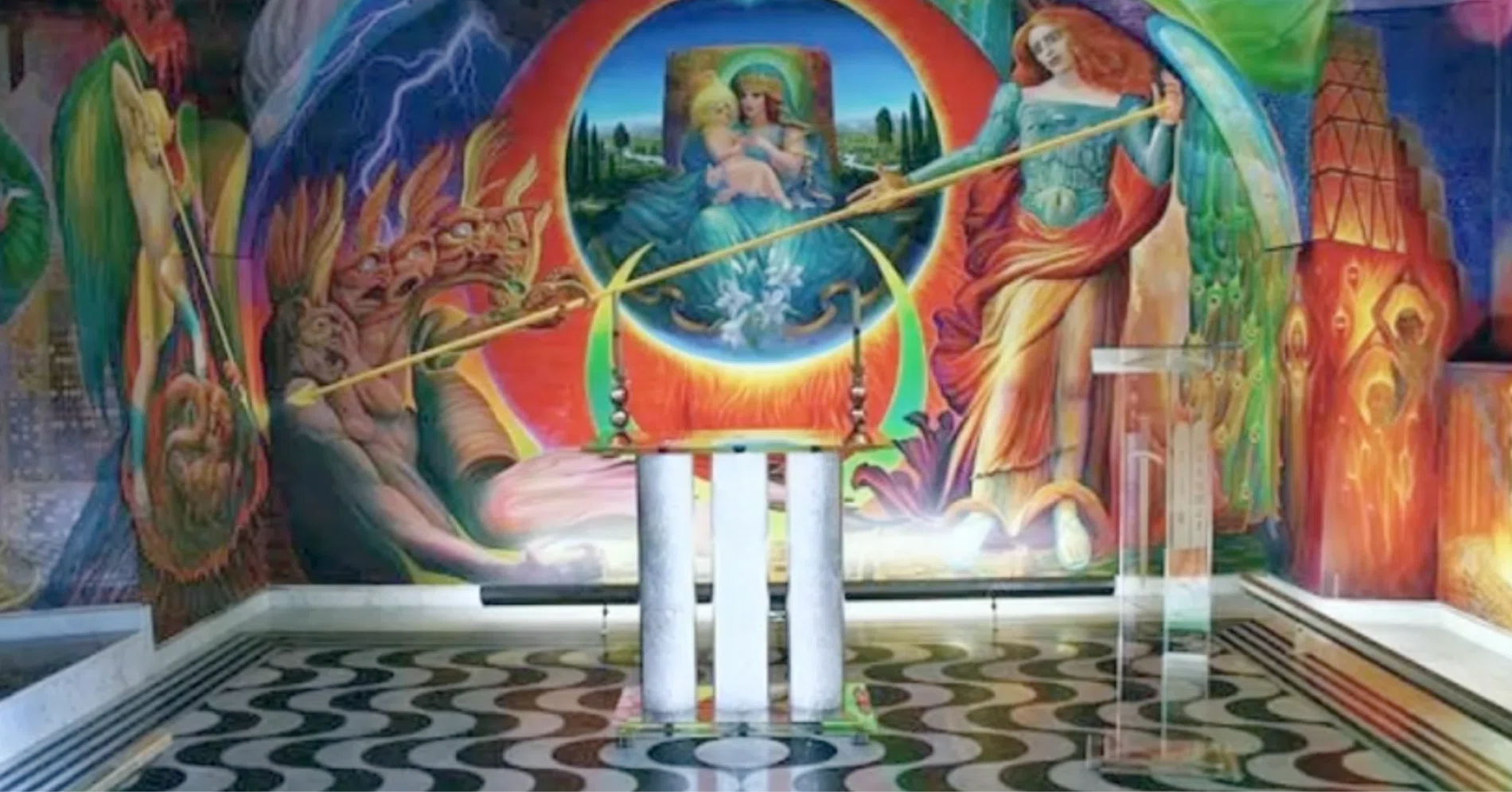 エルンスト・フックス（Ernst FUCHS）】─シルクスクリーン