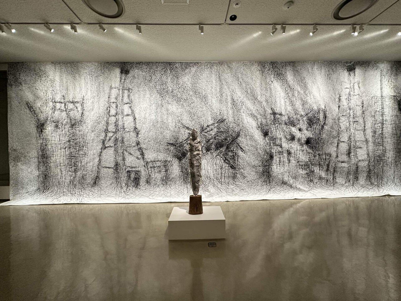 奈良へ――安藤榮作「営みの祈り」展を訪ねて｜hiroshi koyama