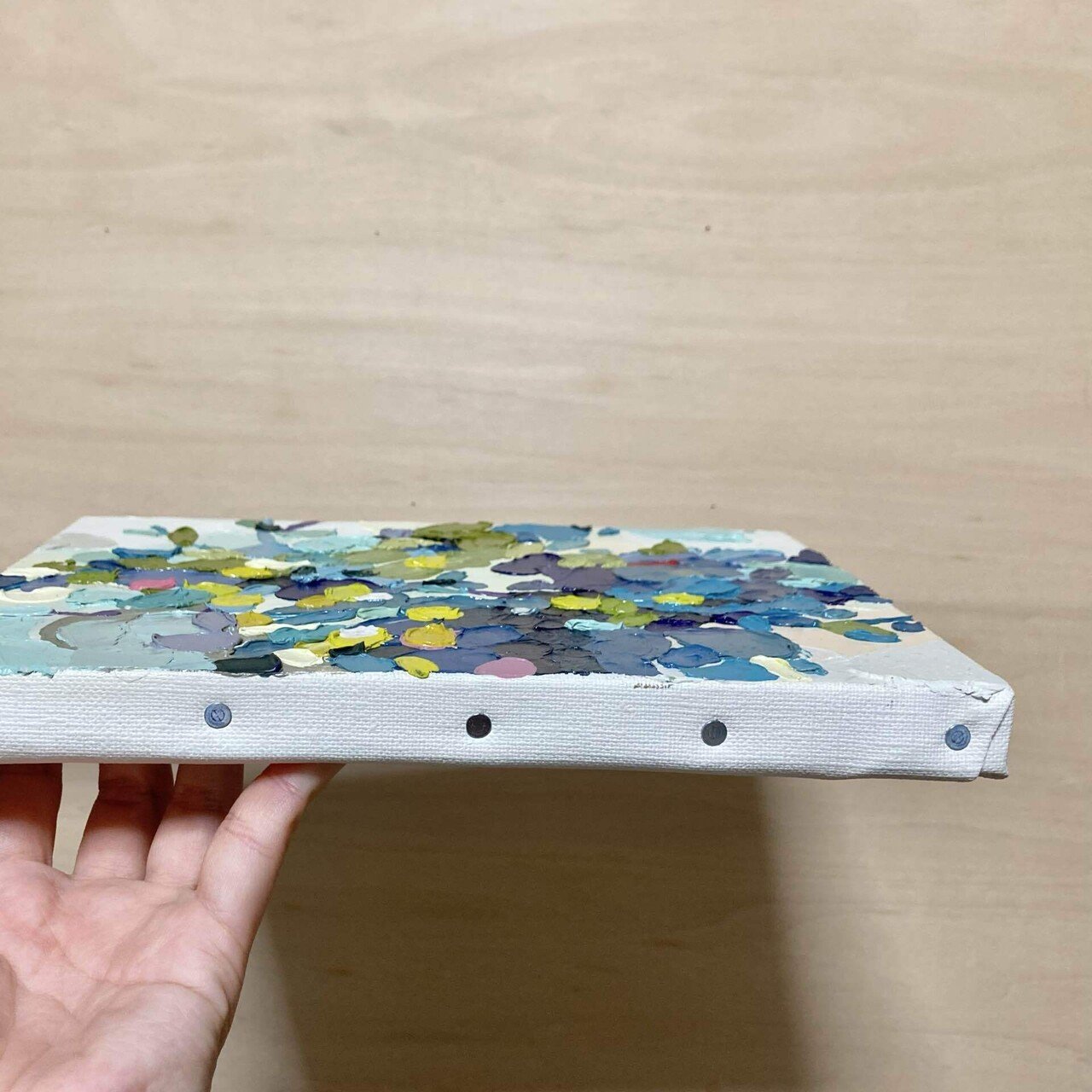 キャンバス(油絵)の飾り方｜Ayano Kamiya