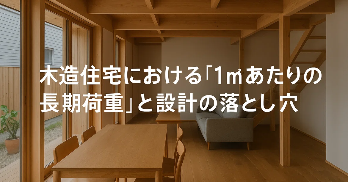 Long-term load per square meter in wooden houses and design pitfalls｜xx ...