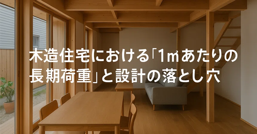 Long-term load per square meter in wooden houses and design pitfalls｜xx ...