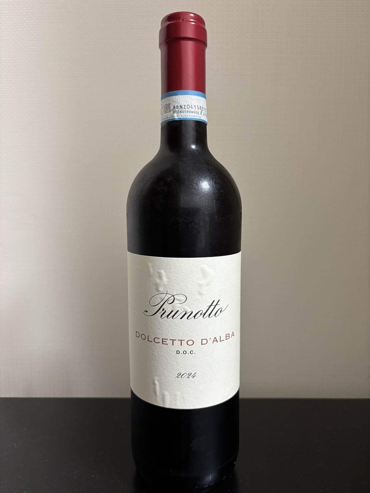 今日飲んだワイン「プルノット ドルチェット・ダルバ 2024」｜瓶太郎