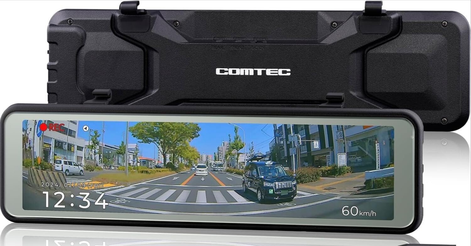 2025年最新】コムテック AZDR48 徹底レビュー｜ミラー型ドライブ