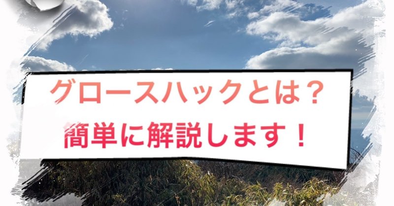 グロースハックとは？！初心者でも簡単にわかるように解説！過去の事例も紹介します！