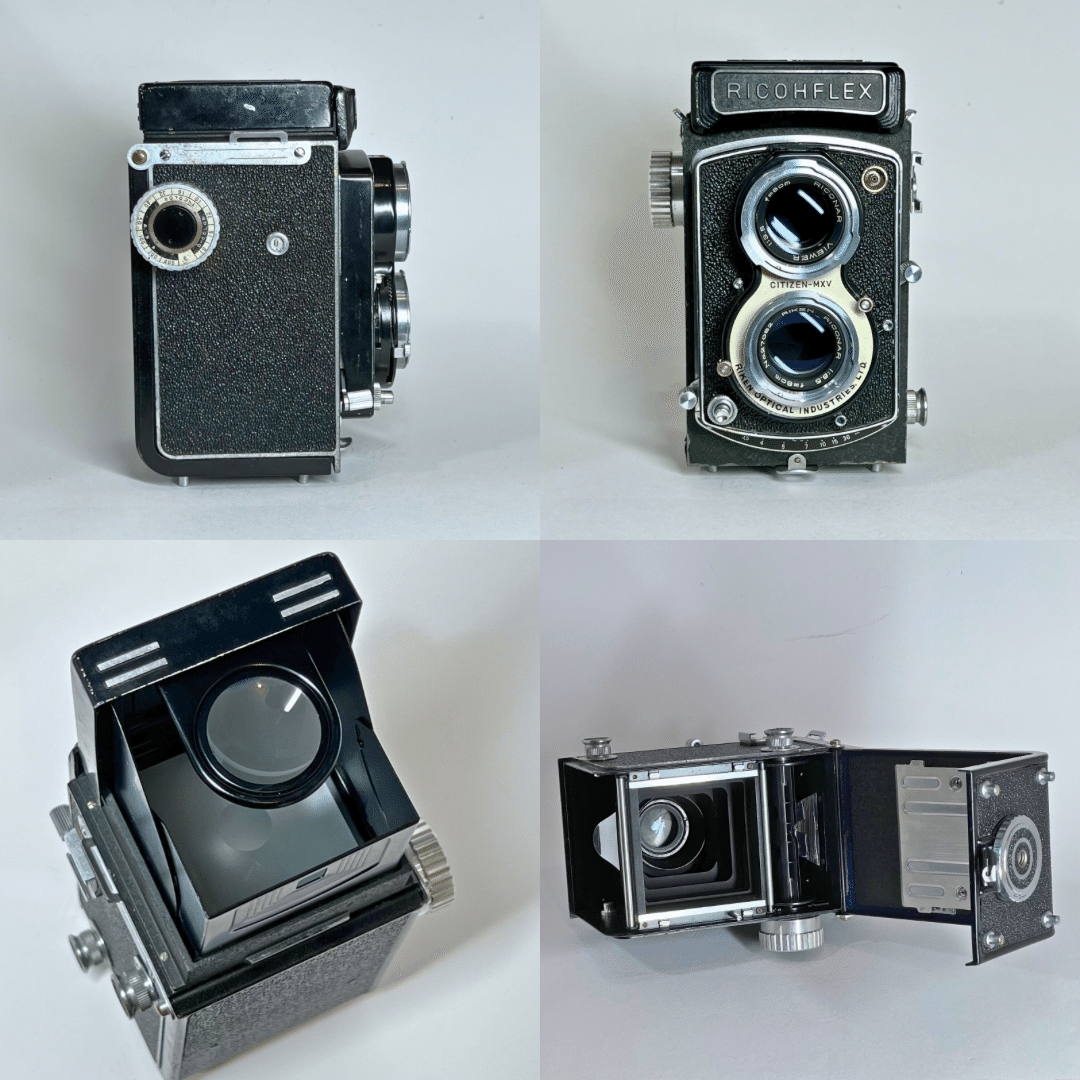 RICOHFLEX New Diaのオーバーホール｜ホワイトカメラ