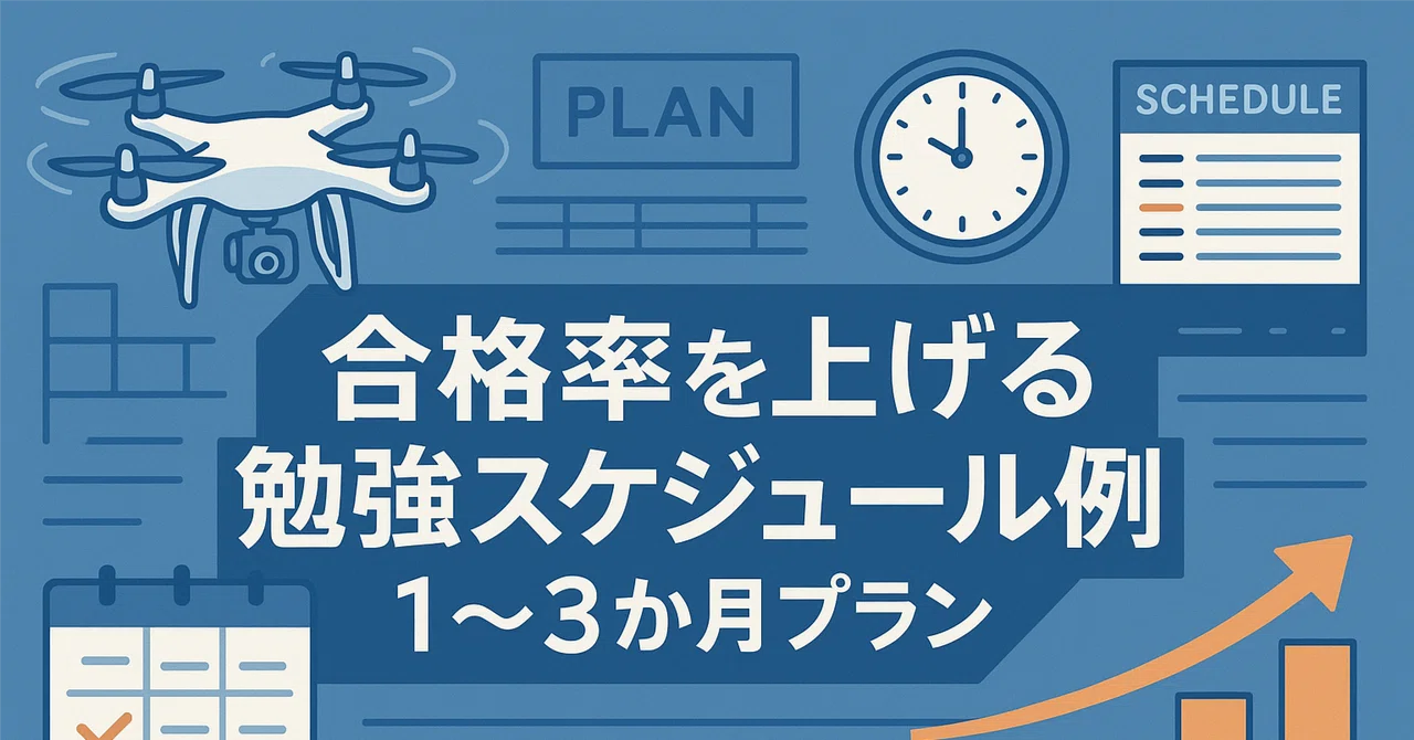 Study Schedule Examples to Increase Pass Rates | 1-3 Month Plans｜ドクタードローン