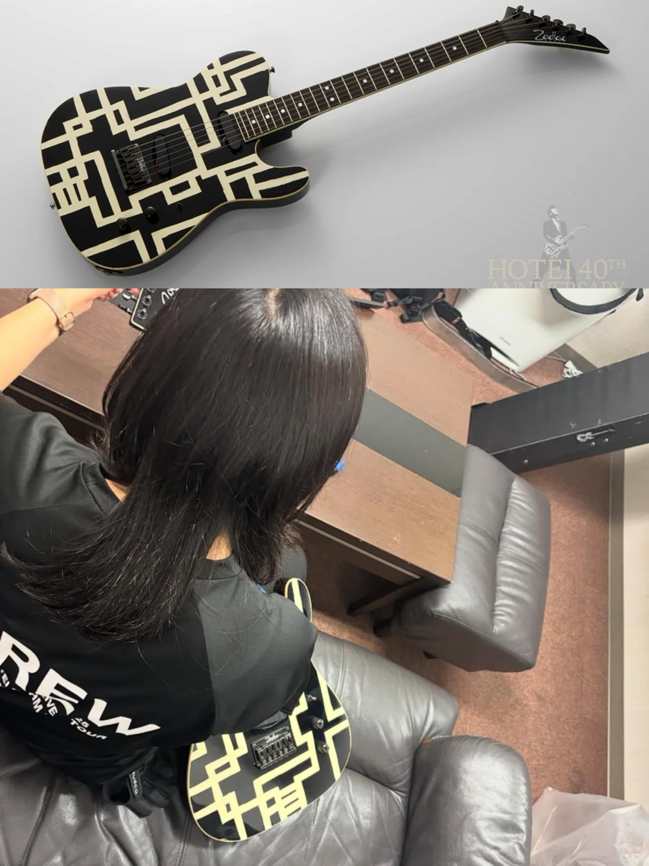 GUITARHYTHM VIII TOUR “The Final in 武道館”で使用されたギター｜Hiro