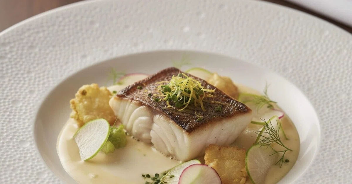 [Blueprint of a Dish] Pursuing 'Necessity' in Sous-vide Red Sea Bream ...