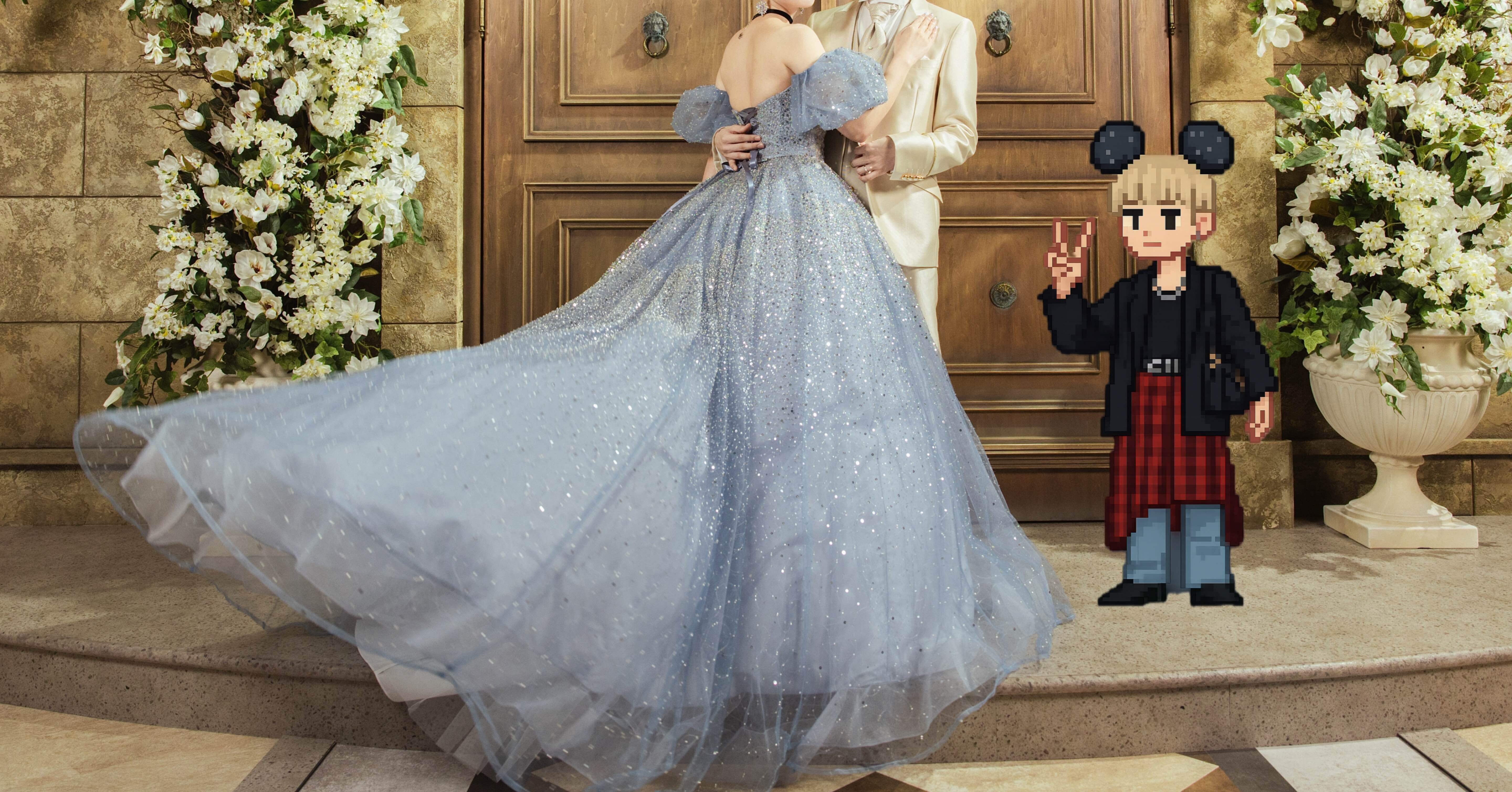 ディズニーの世界でウエディングフォトを撮影した話 良すぎた、｜ヤギ