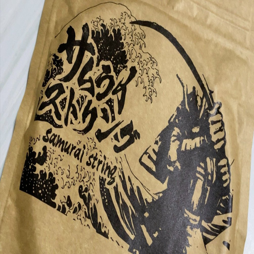 リースサムライ　24時間以内に発送します！ 糸】和らぎを感じる国産糸「サムライストリング」｜STSテニスラボ