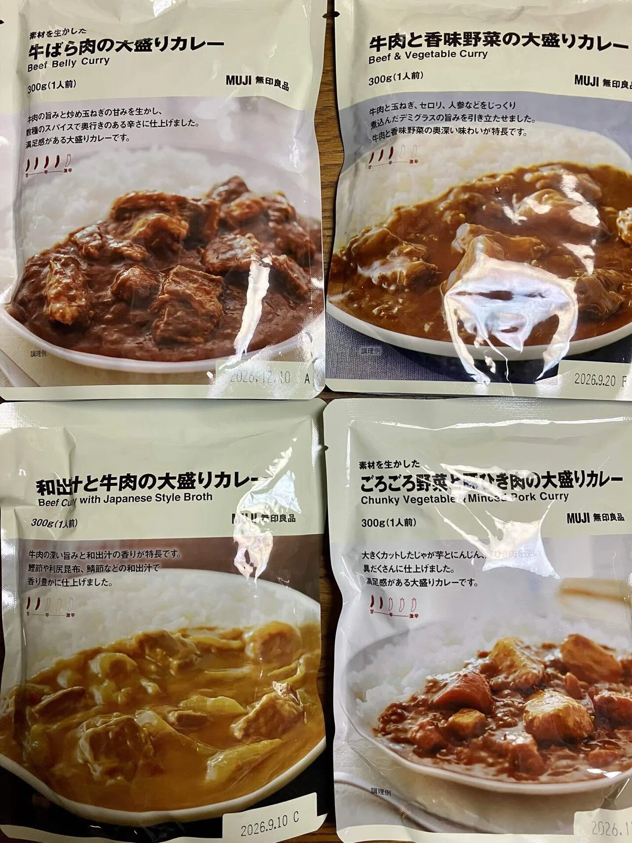 無印良品週間・レトルトカレー補充｜Niku Camp