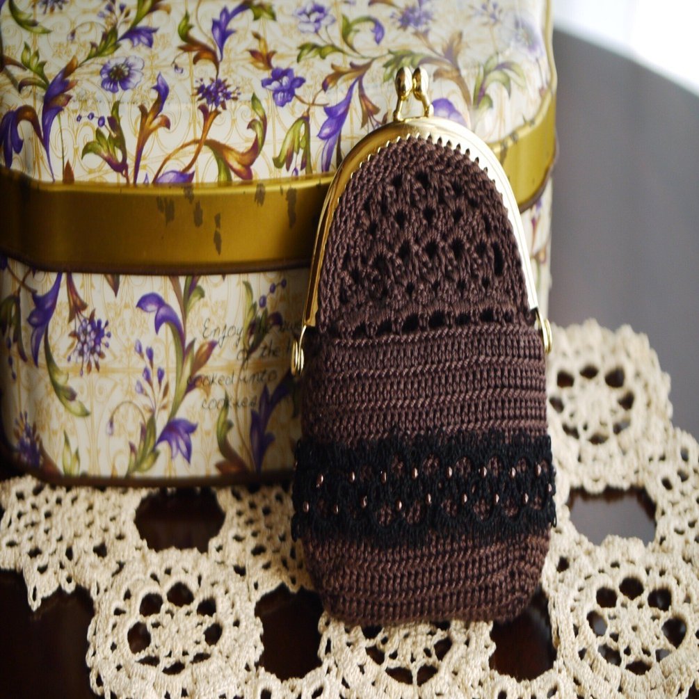 レース編み ドイリー・がまぐちほか｜sion