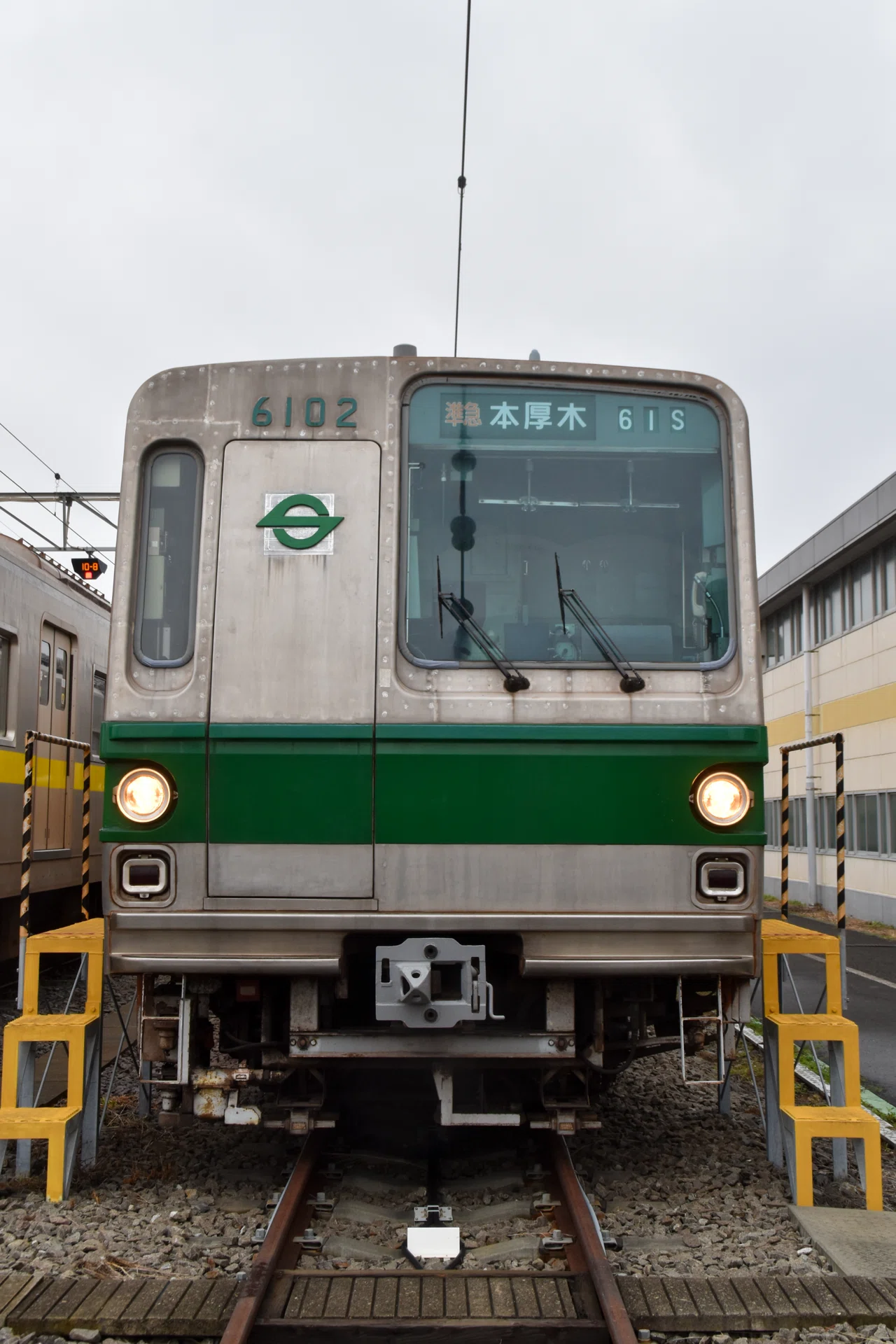 東京メトロ 鉄道部品 営団6000 車内プレート 6000系 (営団6000系) 元