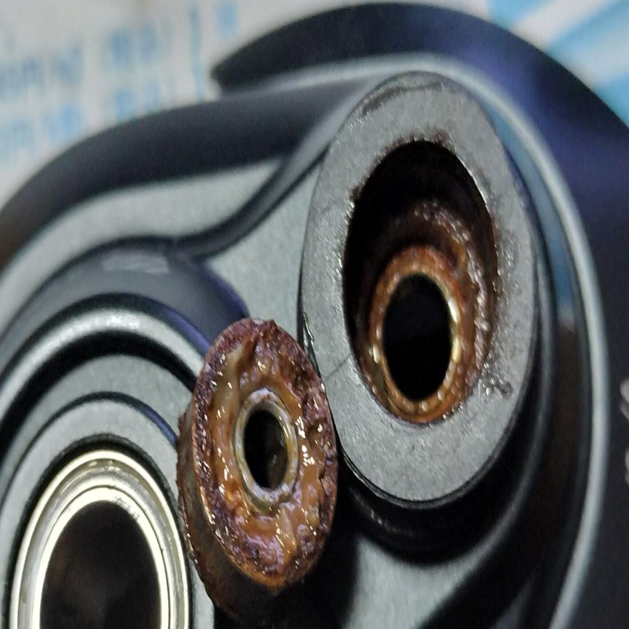 ベイトリールがクッソ錆びてしもた→→→自力で修理｜くわーい