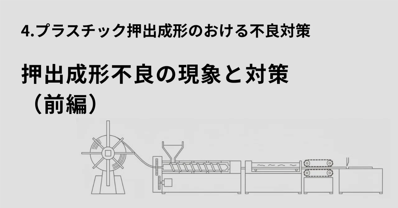 19-1 押出成形不良の現象と対策（前編）｜ateban