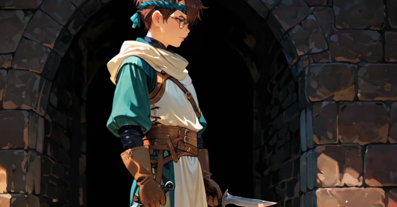 StableDiffusion、ファンタジーキャラジェネレーター⑬盗賊男｜およよ