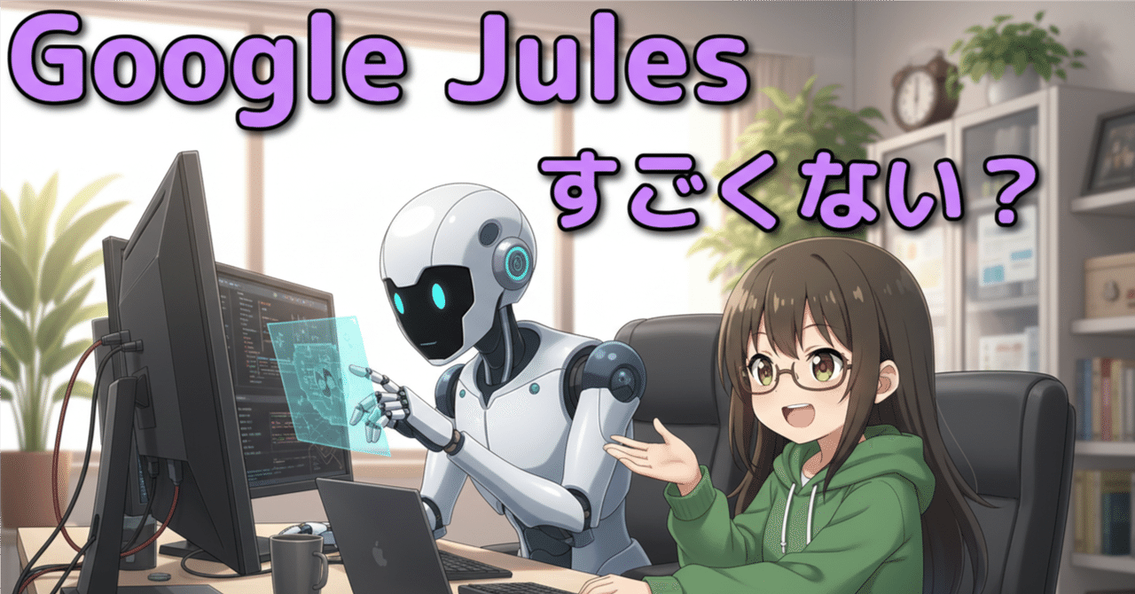 え、今更だけどGoogle Julesすごくない？｜御手洗梢