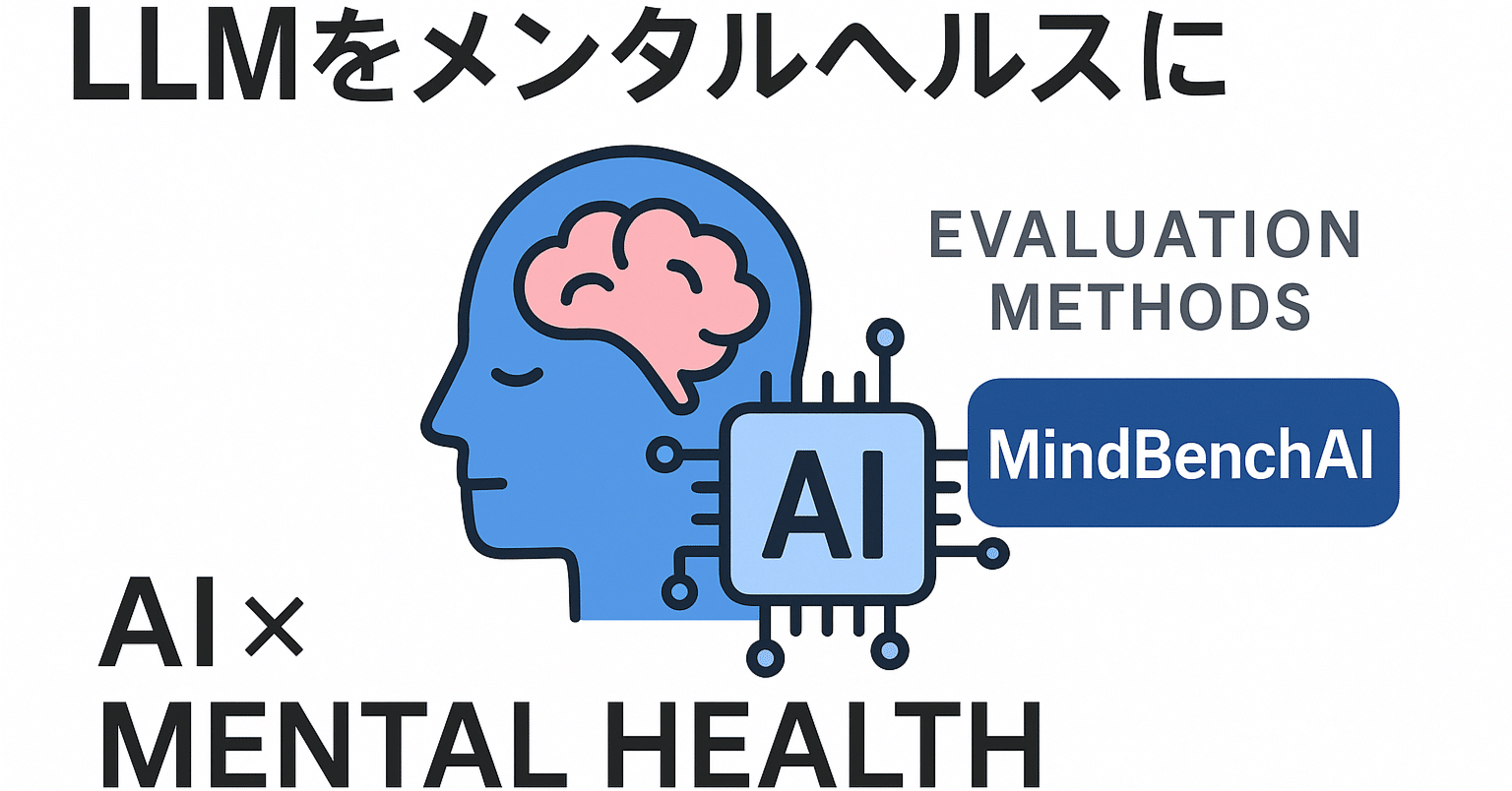 論文瞬読】LLMをメンタルヘルスに使う前に：MindBenchAIが示す新たな