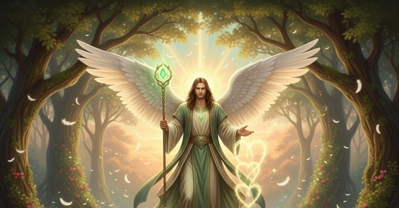 【愛の翼 ✨天使の導き】ラファエルの祝福✨ ～魂の絆を癒し、愛を光へ解き放つ～ 🪽 エンジェルナンバー22 × 大天使ラファエル — 愛が形になる朝