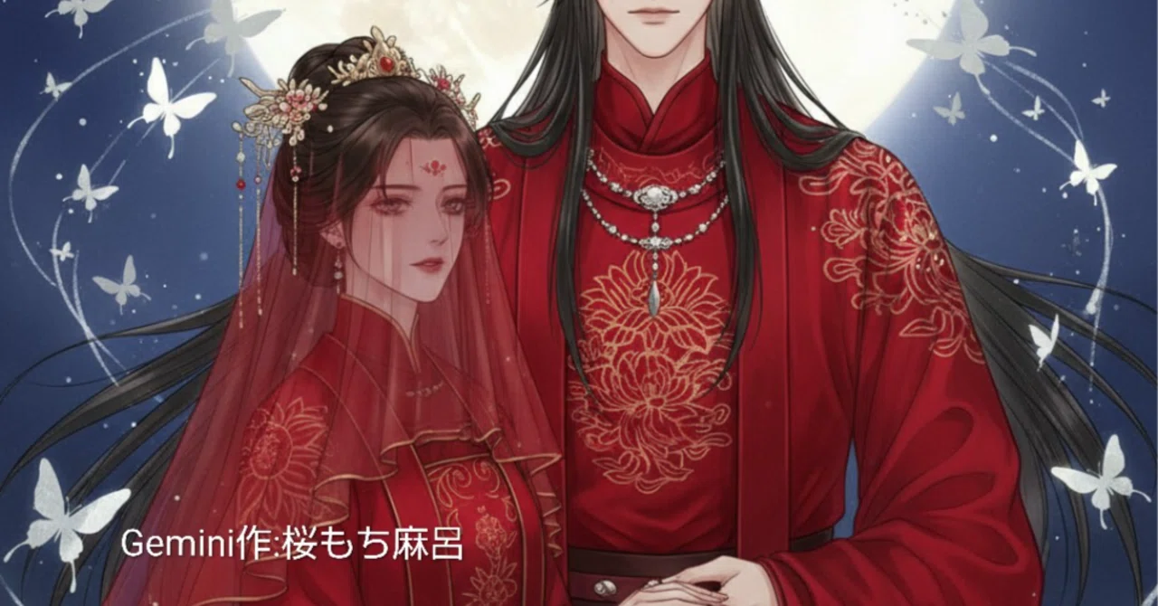 ❤️鬼花婿編【天官賜福】南風「謝憐！あれは何だ、答えろ‼️」“若邪